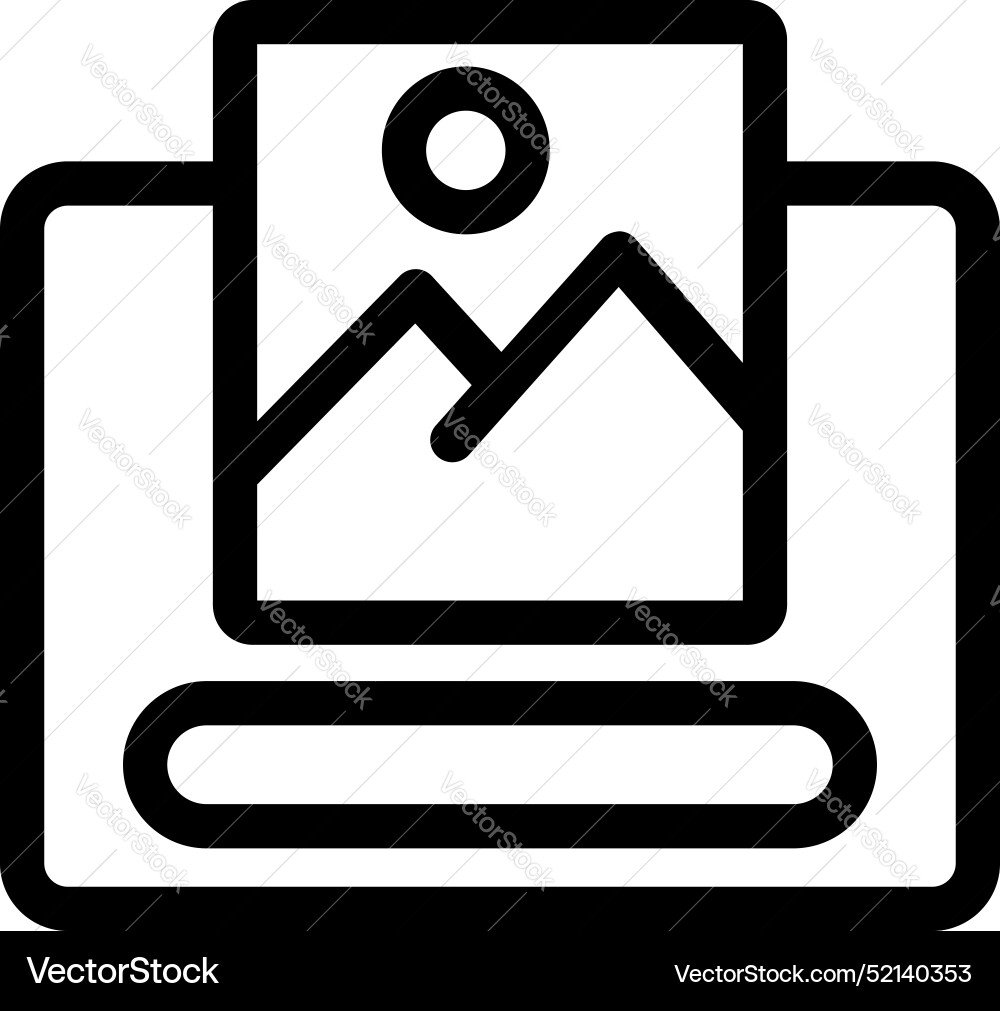 Image editing software showing file being Image editing software showing file being vector image