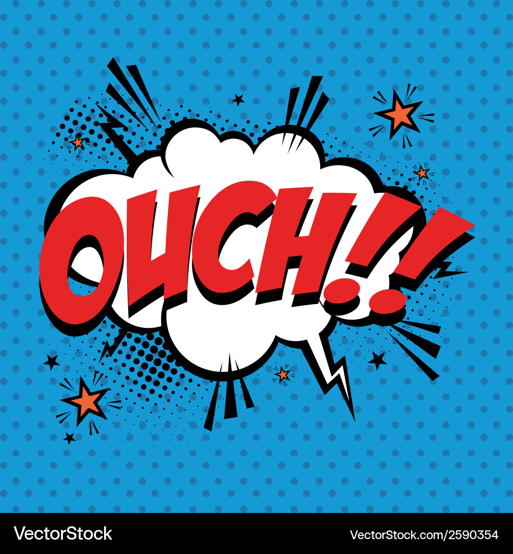 Abstract pop art object on a special background vector image