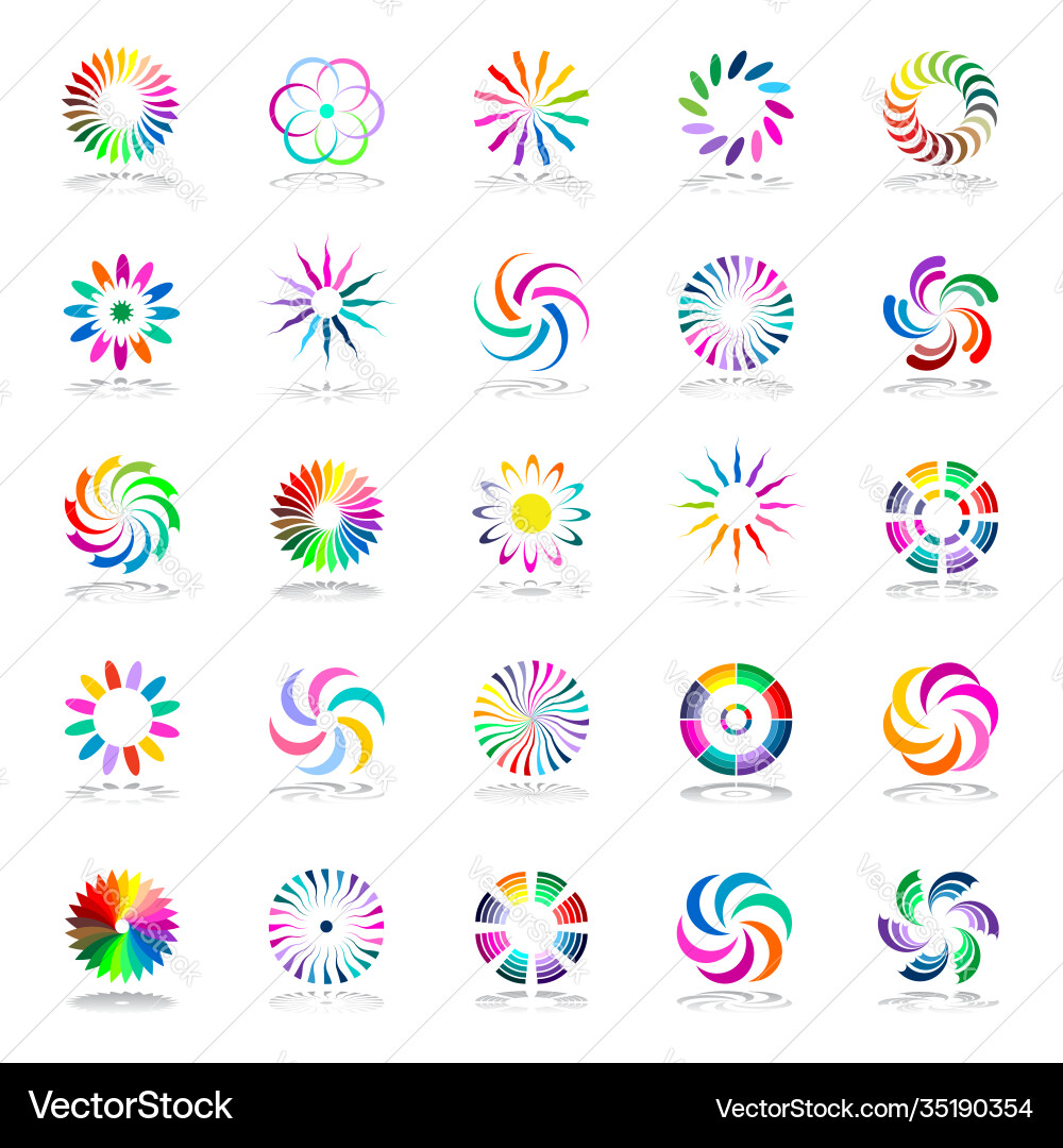 Design elements set Design elements set vector image