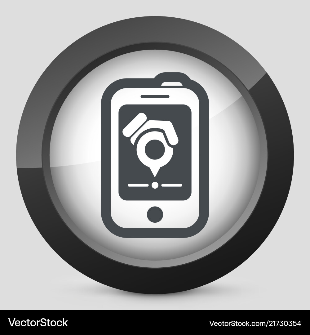 Map pointer icon Map pointer icon Vector Image