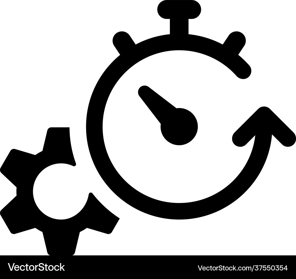 Performance measure icon Royalty Free Vector Image
