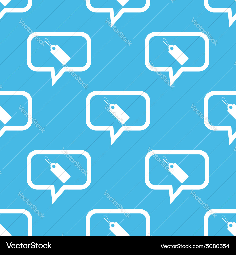 String tag message pattern vector image