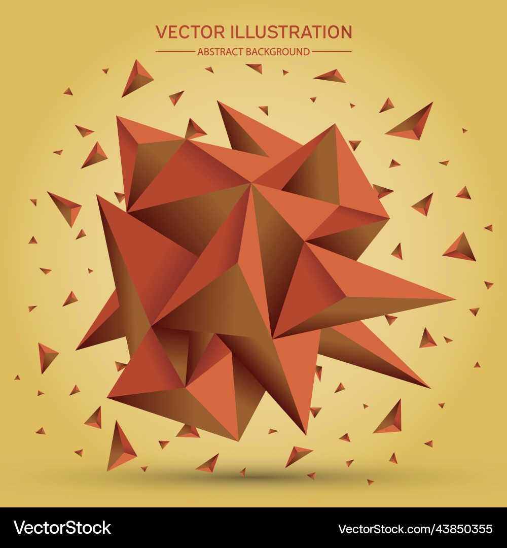 3d low polygon geometry background abstract 3d low polygon geometry background abstract vector image