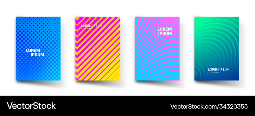 Abstract pattern gradient background templates Abstract pattern gradient background templates vector image