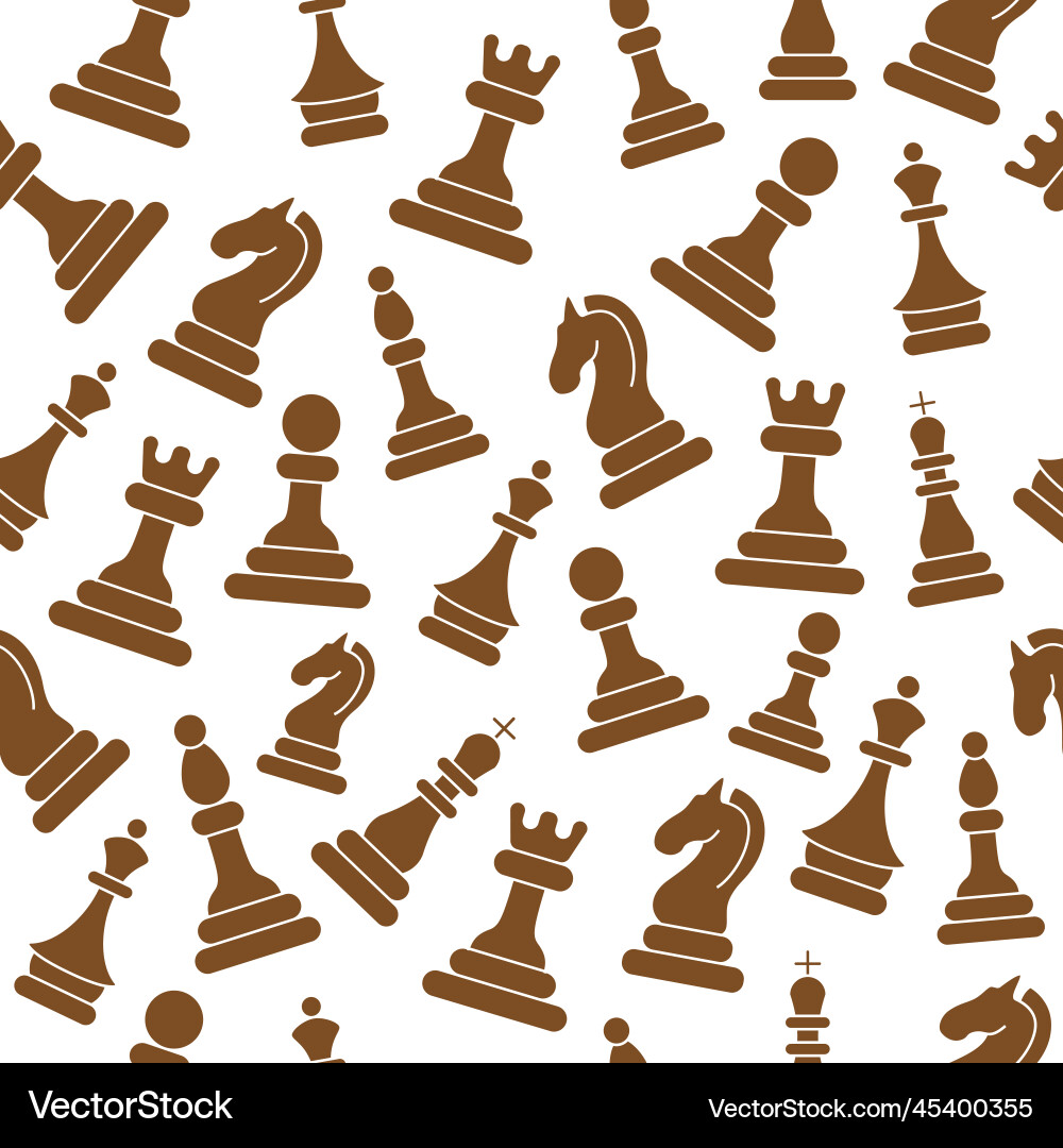 Chess Pattern - Abstract Game vector image