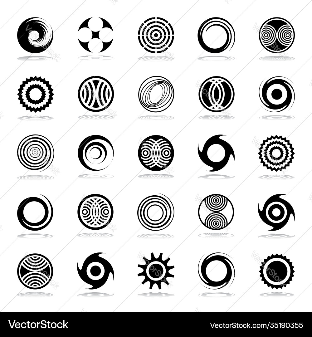 Design elements set Design elements set vector image