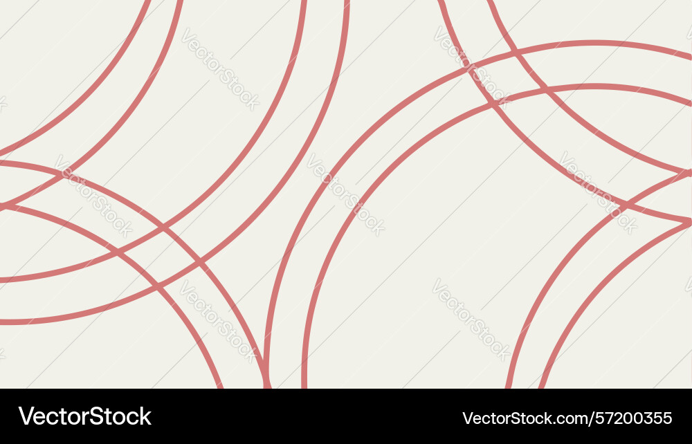Figure running through abstract lines design vector image