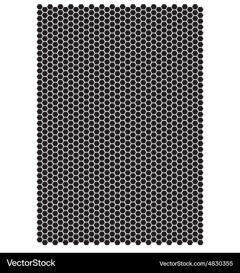 Hexagon block pattern Vector Image