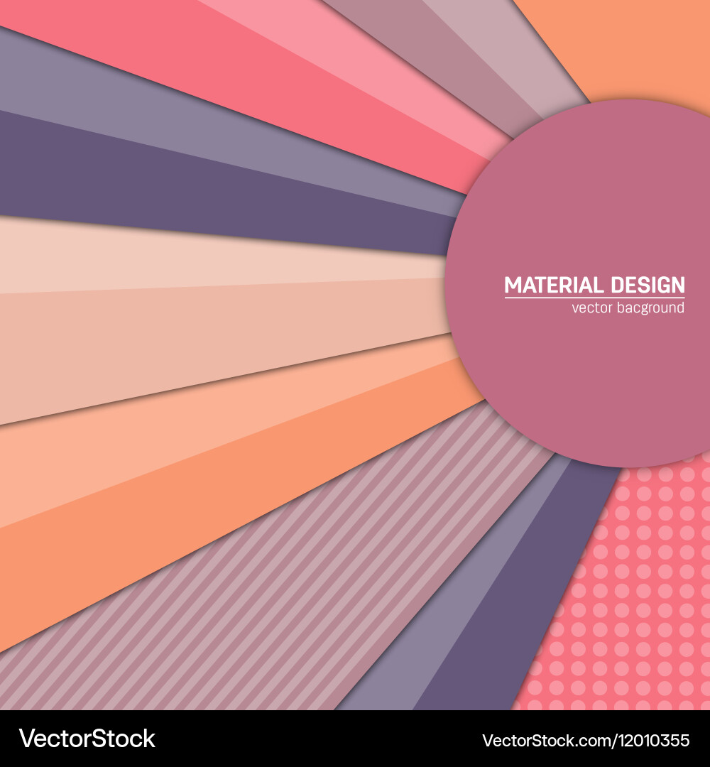 Material design background abstract vector image