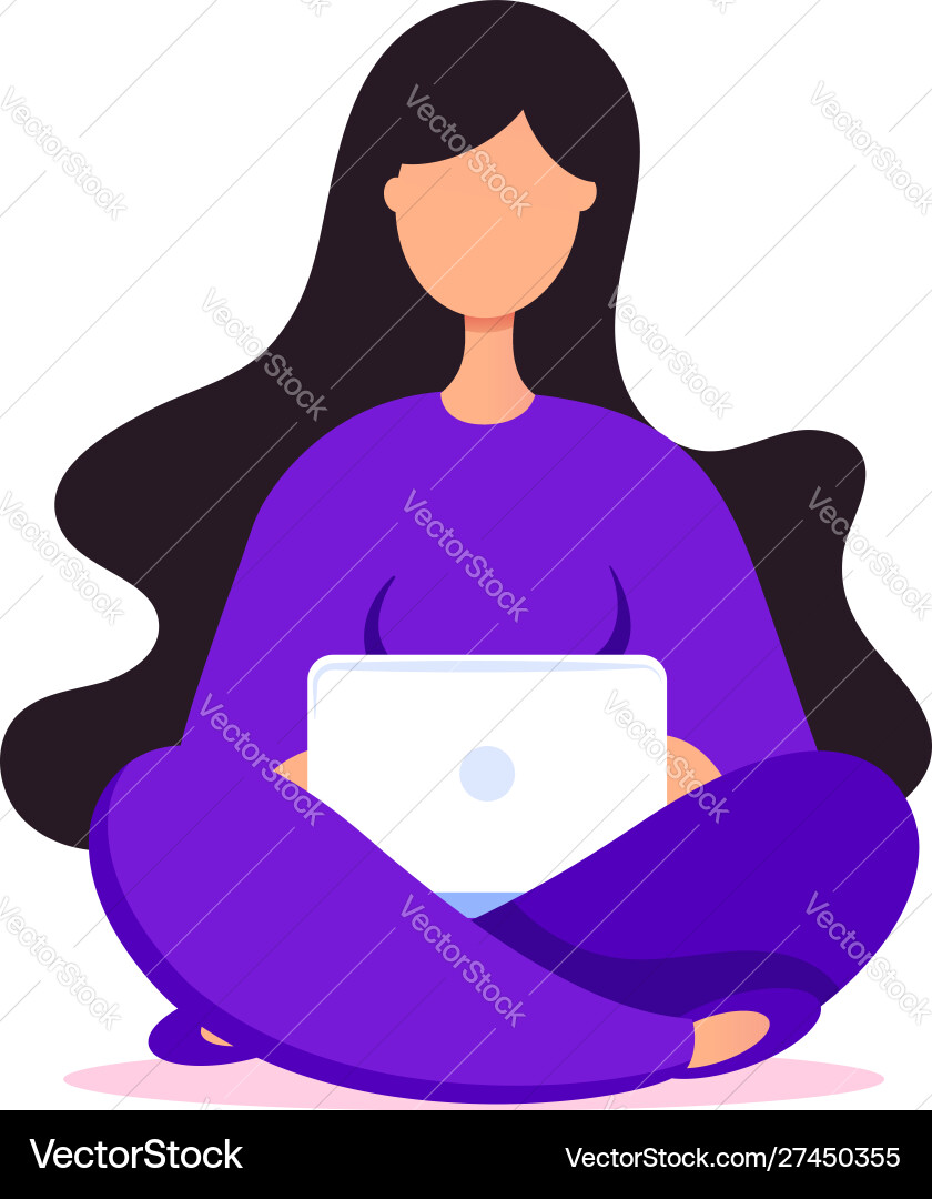 Modern creative young programmer coding a new Modern creative young programmer coding a new vector image