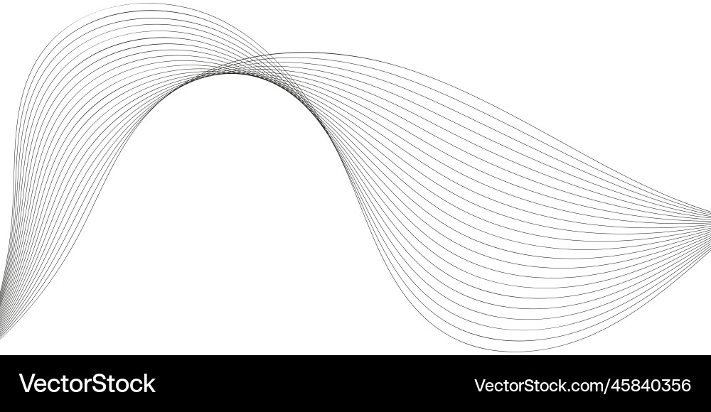 Abstract wave element for design digital Abstract wave element for design digital Vector Image