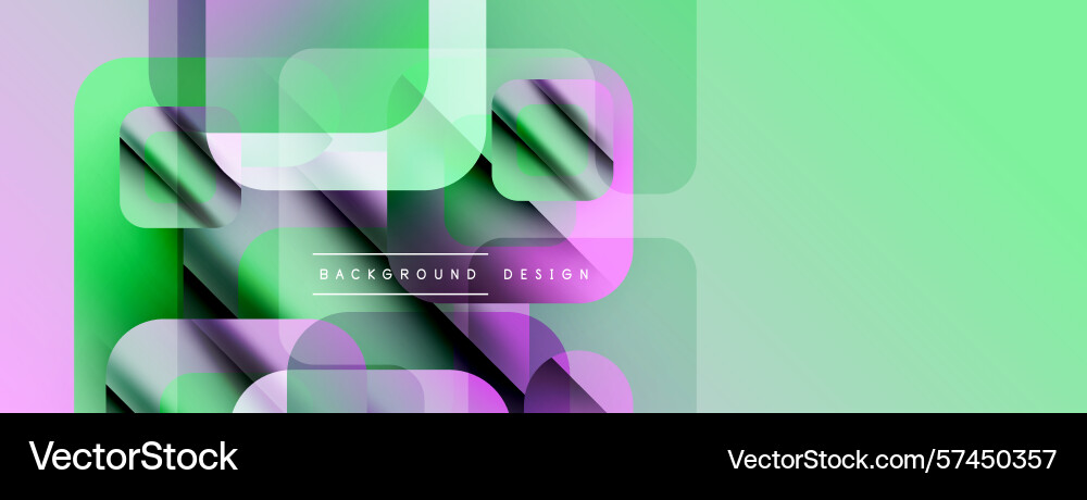 Abstract geometric shapes overlap gradient colors Abstract geometric shapes overlap gradient colors Vector Image