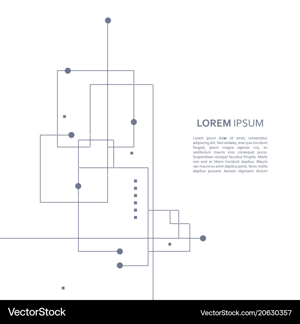 Abstract Wireframe Network vector image