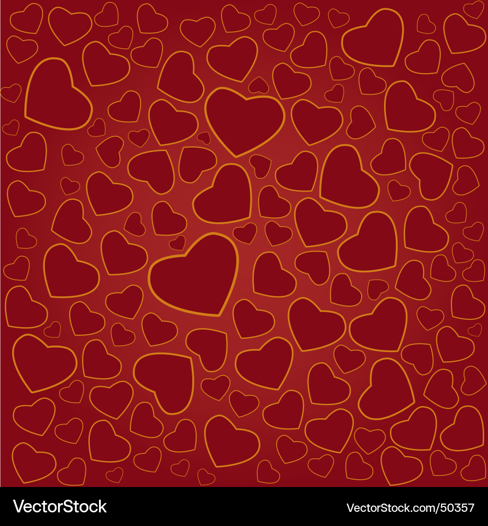 Heart pattern Vector Image