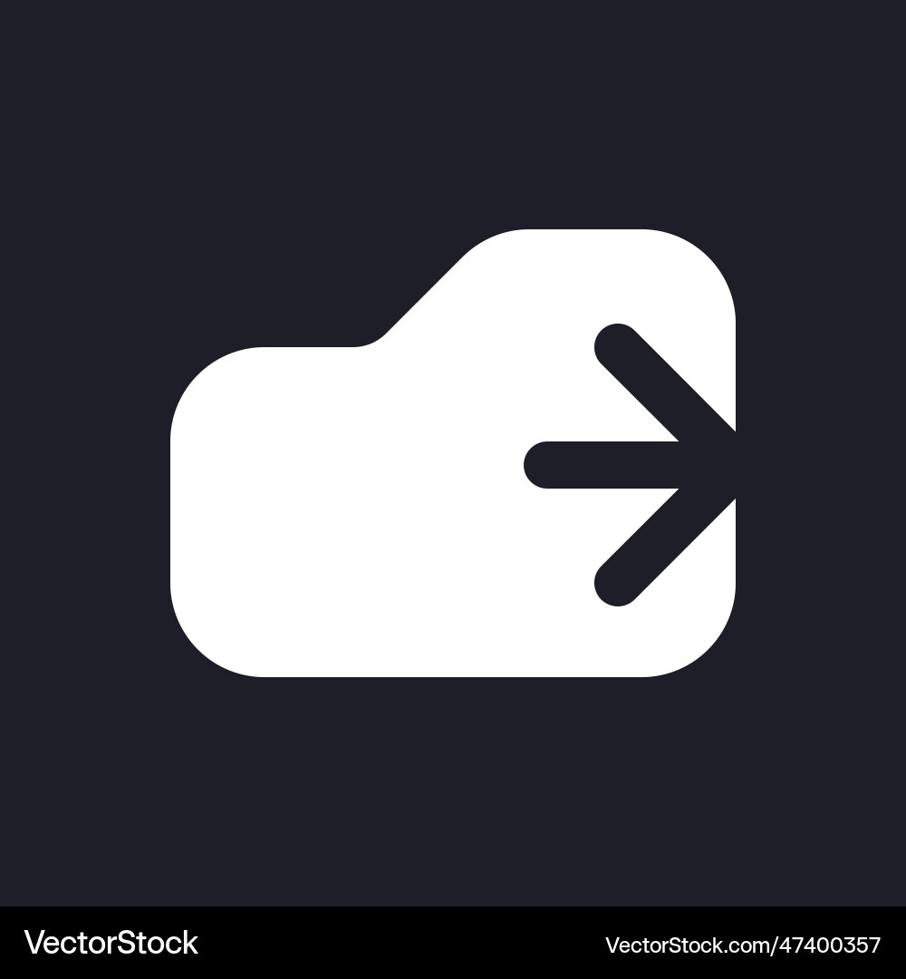 Logout white pixel perfect solid ui icon Logout white pixel perfect solid ui icon vector image
