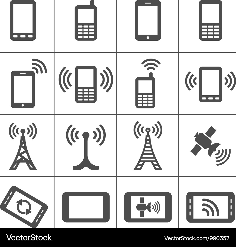Web icons set Royalty Free Vector Image - VectorStock