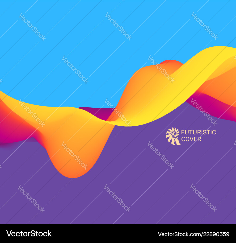 3d wavy background dynamic effect abstract 3d wavy background dynamic effect abstract Vector Image