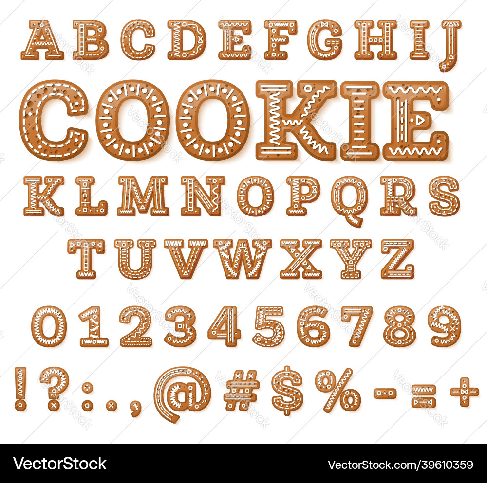 Englisches Alphabet mit Großbuchstaben und Zahlen Englisches Alphabet mit Großbuchstaben und Zahlen vektorbild