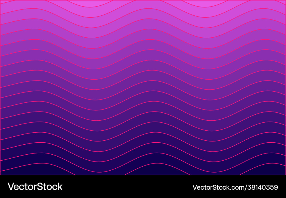 Gradient Wave Background Vector Image