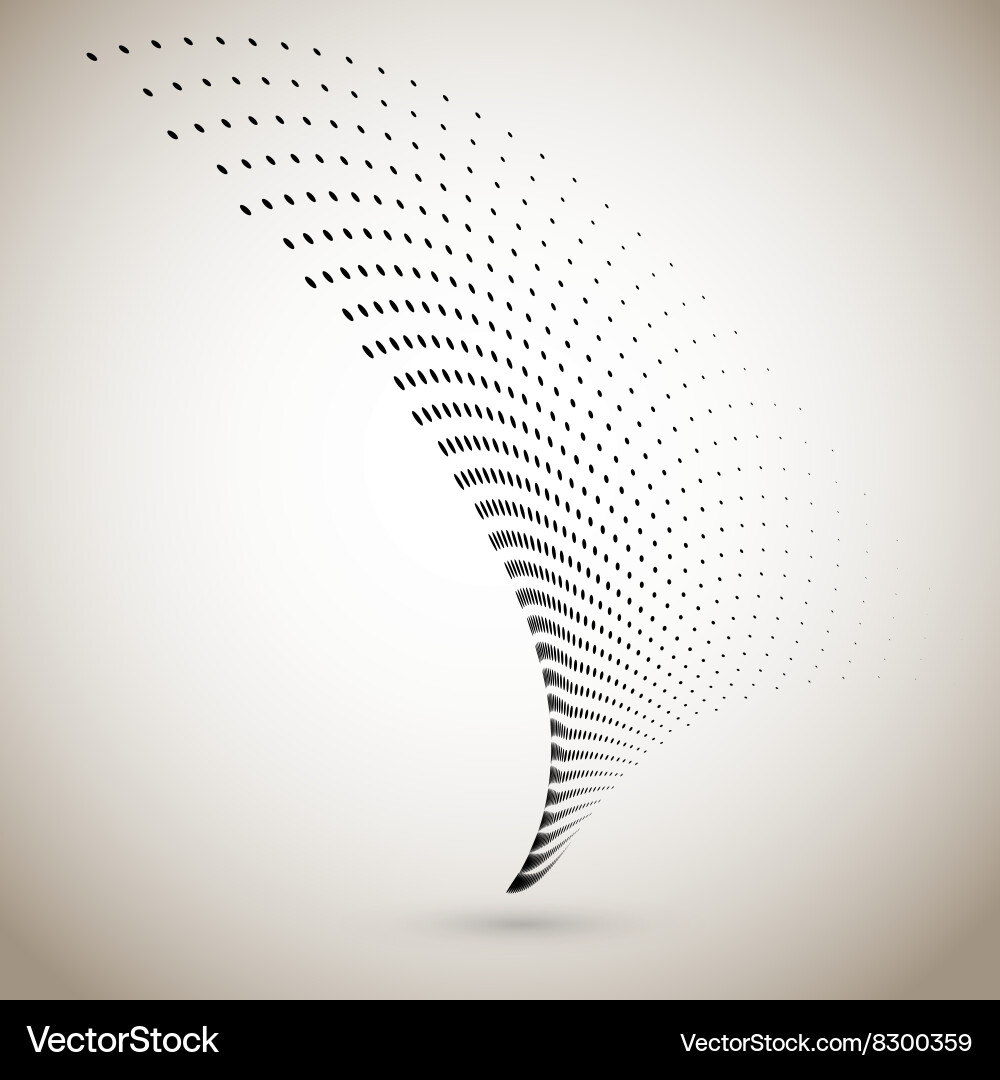 Halftone Dot Pattern vector image