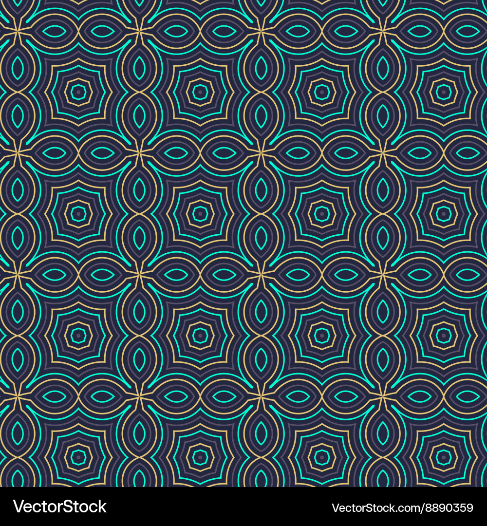 Intricate Ethnic Pattern Vector Image