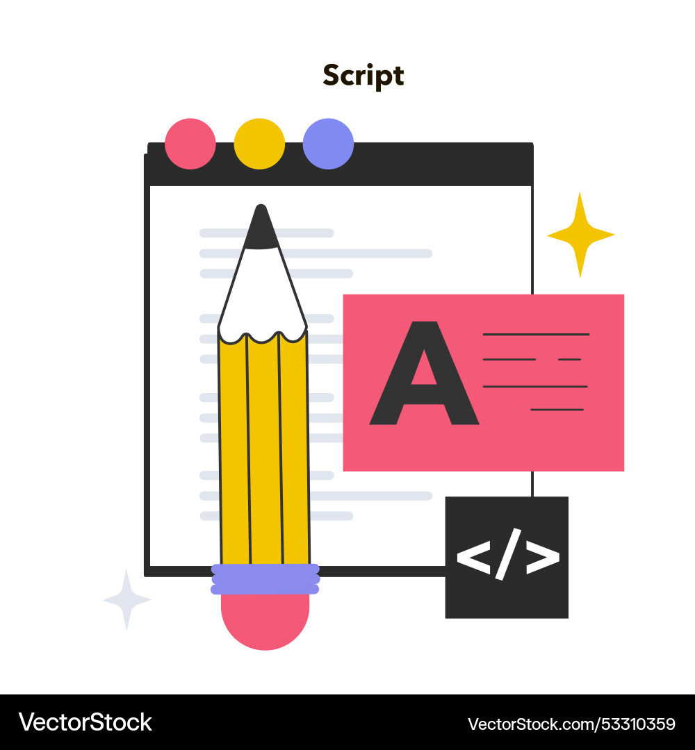 Script Softwareentwicklung und Webprogrammierung Script Softwareentwicklung und Webprogrammierung vektorbild