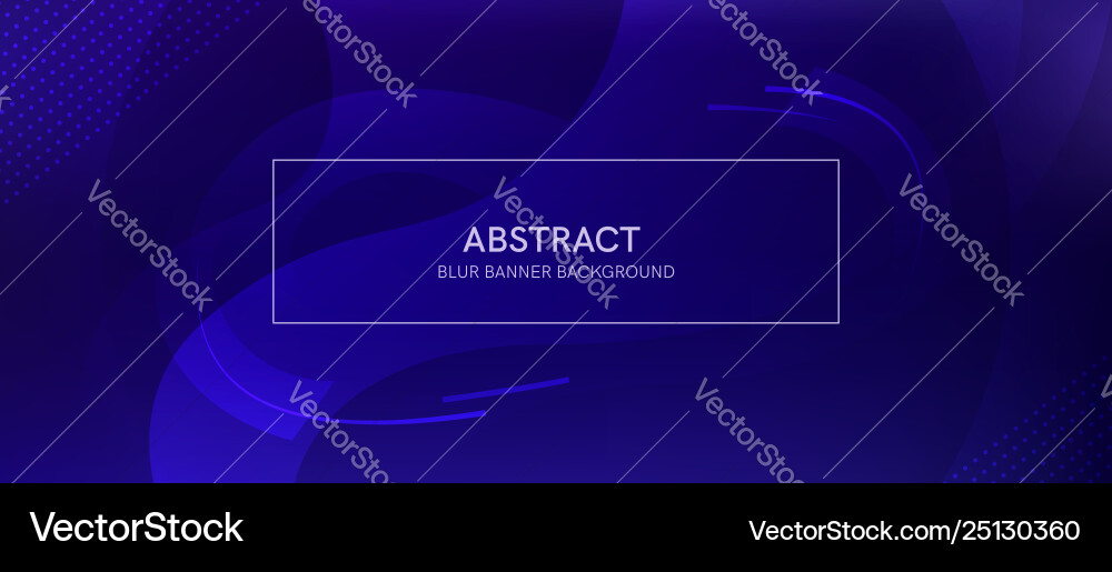 Abstract banner with a gradient shapes and blur Abstract banner with a gradient shapes and blur vector image