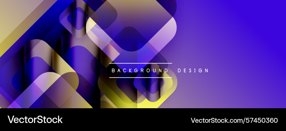 Abstract geometric shapes overlap creating Abstract geometric shapes overlap creating vector image