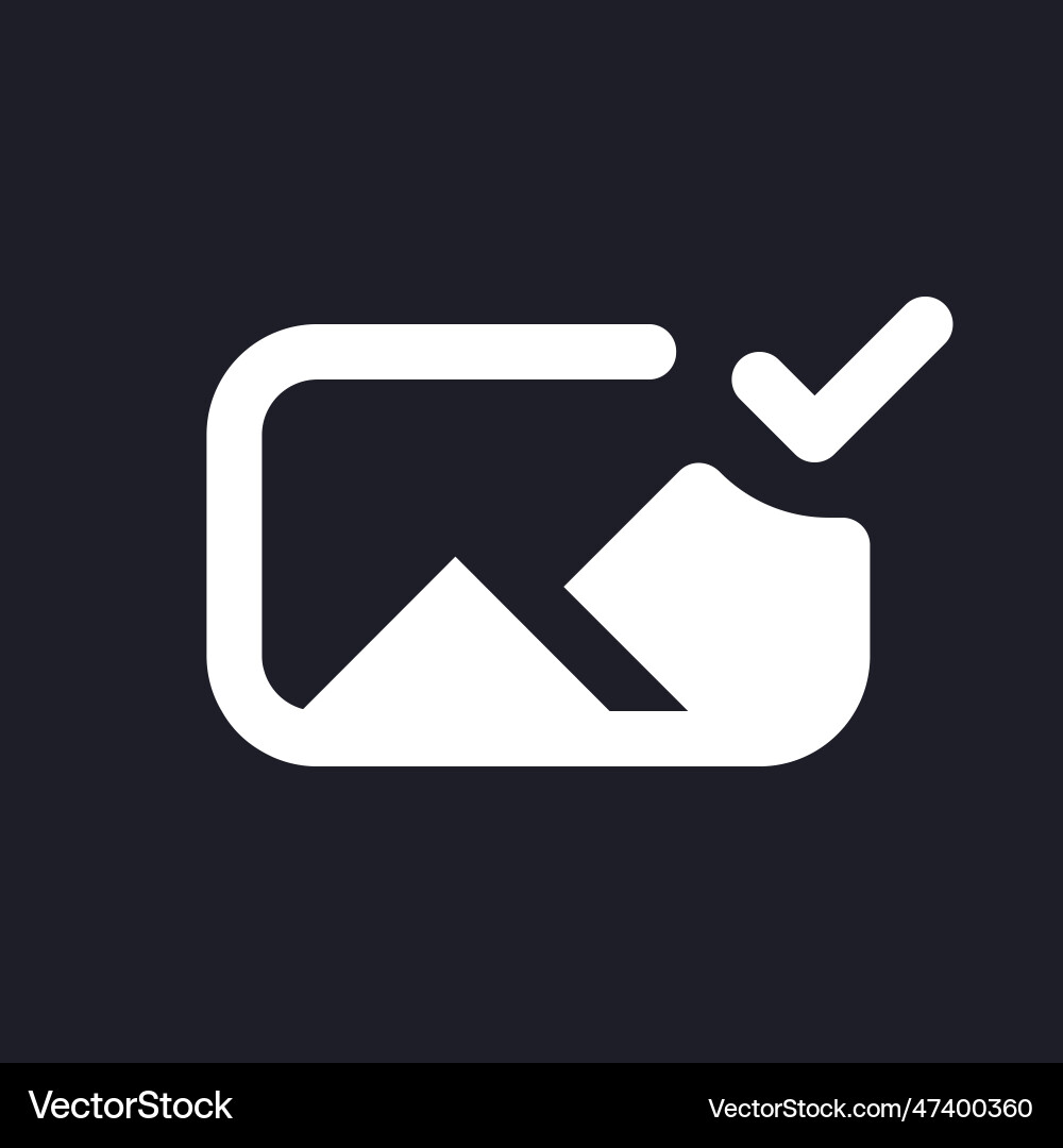 Applied photo file white pixel perfect solid ui Applied photo file white pixel perfect solid ui vector image