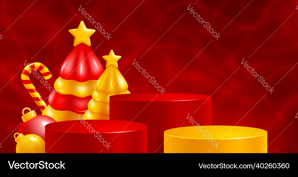 Christmas and new year festive advertisement Christmas and new year festive advertisement vector image