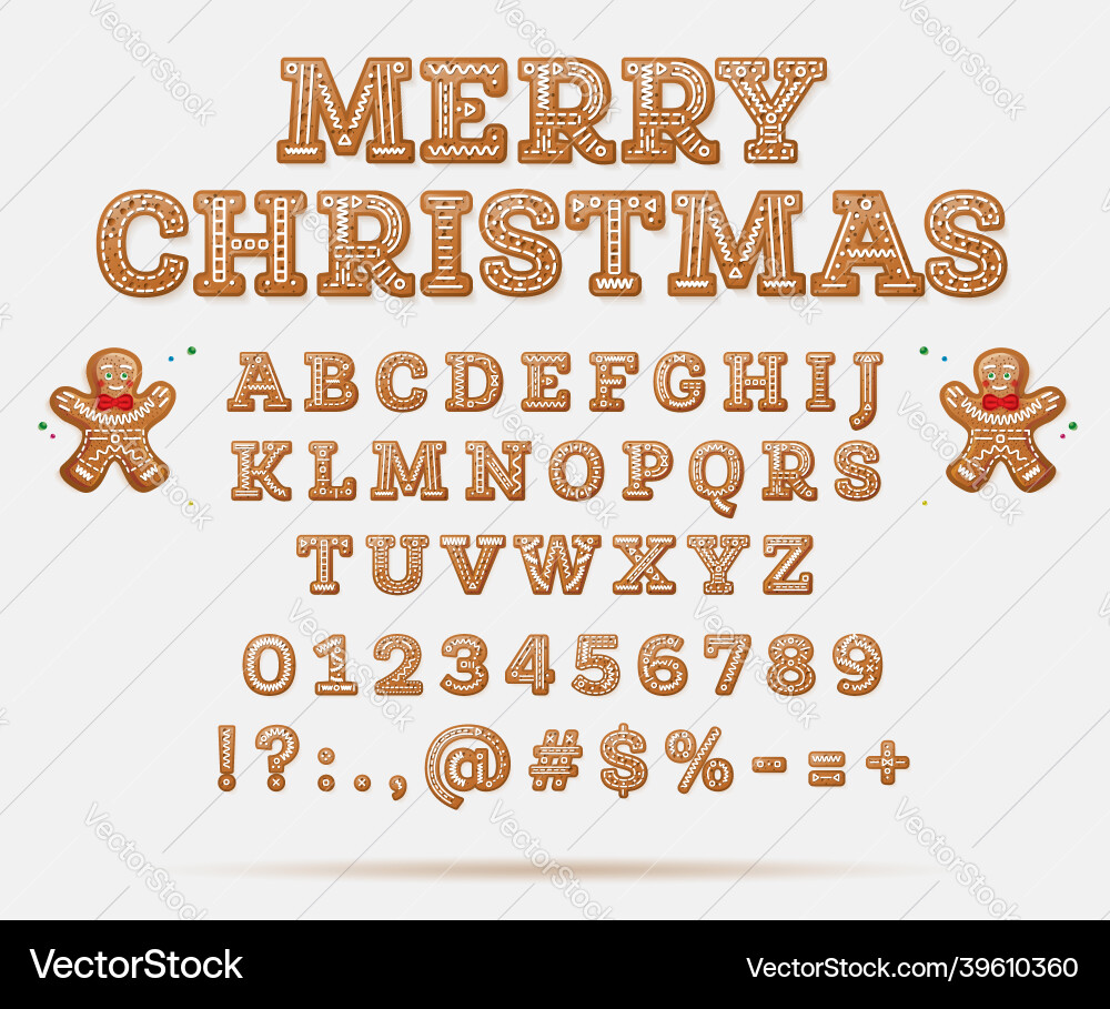 English alphabet with capital letters and numbers English alphabet with capital letters and numbers vector image