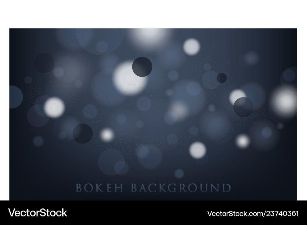 Abstract bokeh lights background vector image