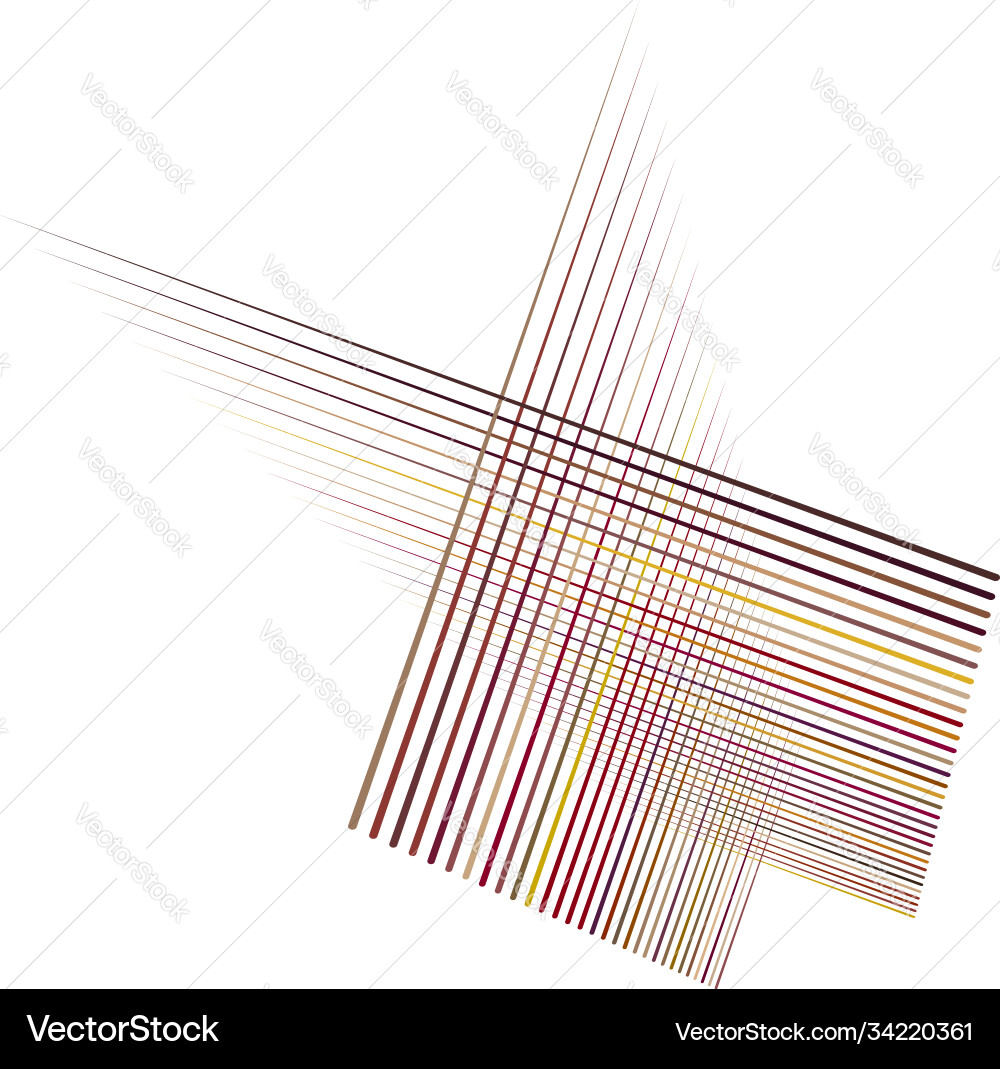 Random lines and stripes grid mesh abstract vector image
