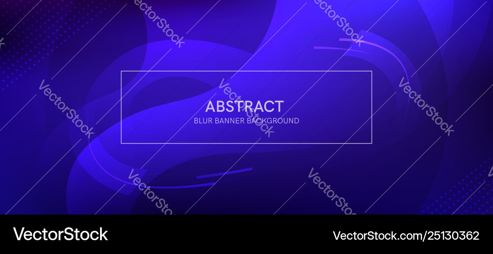 Abstract banner with a gradient shapes and blur Abstract banner with a gradient shapes and blur vector image
