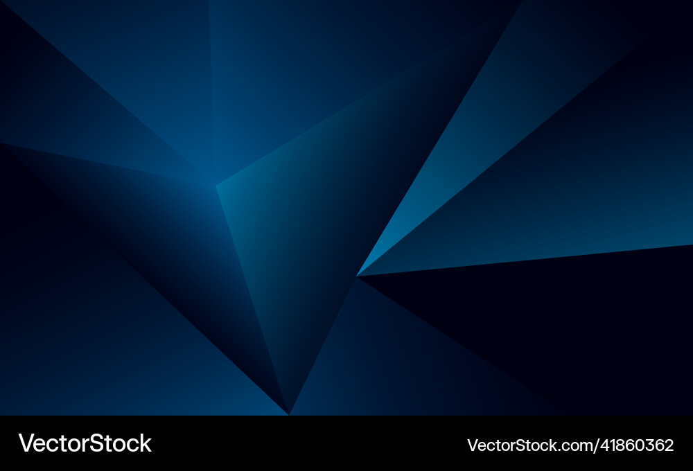 Abstract blue polygon triangles shape background Abstract blue polygon triangles shape background vector image