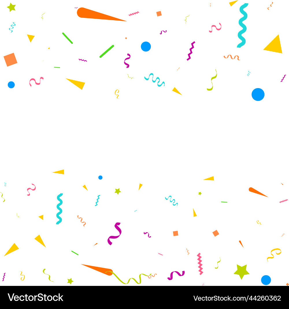 Abstract white background with many falling tiny Vector Image