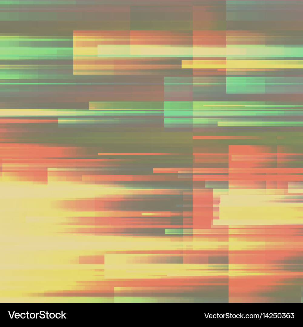 Glitch background digital image data vector image