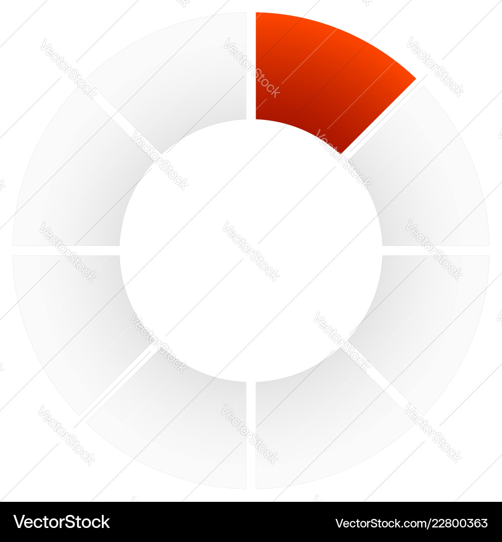Preloader or buffer symbol segment circle Preloader or buffer symbol segment circle vector image