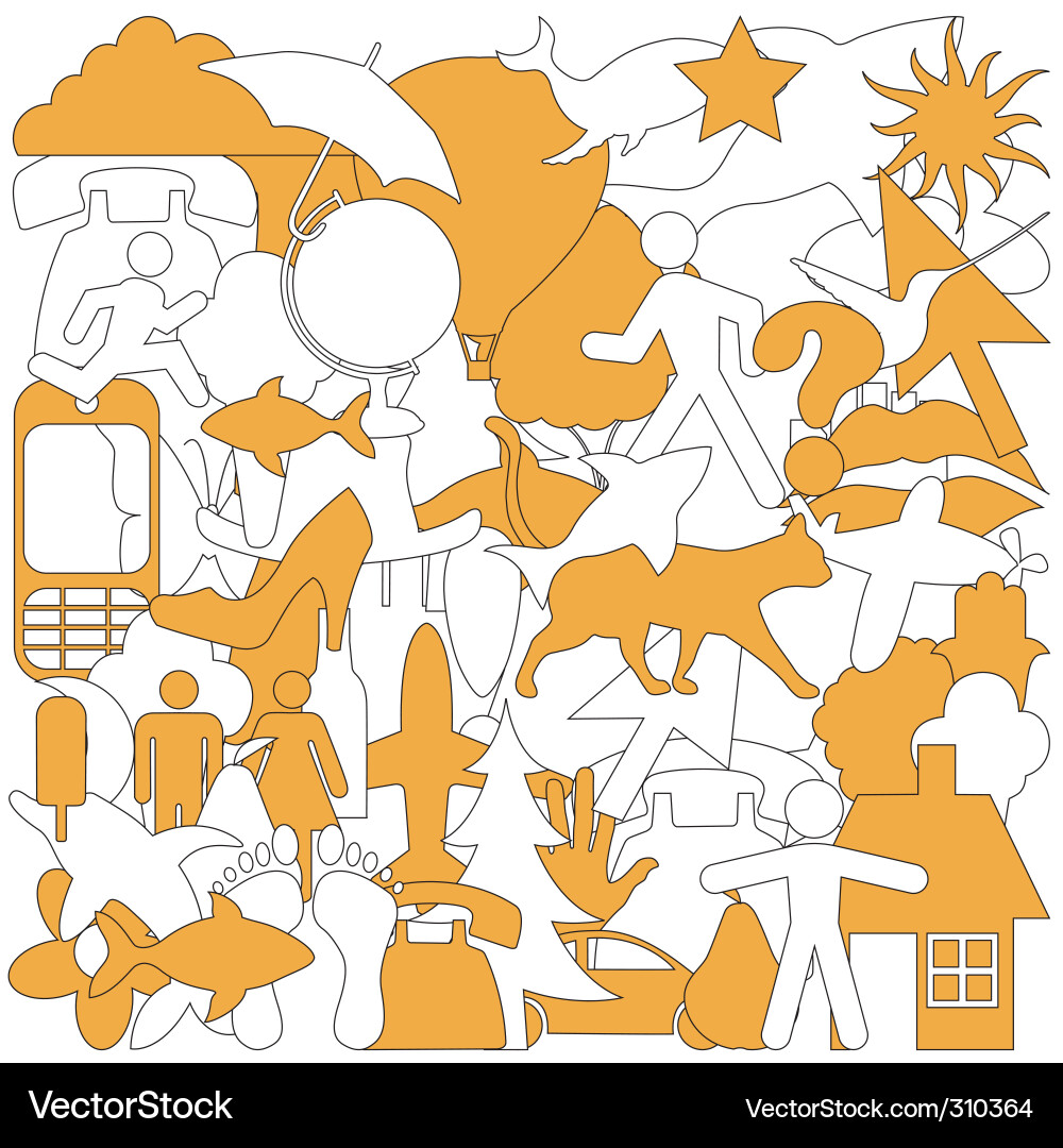 Abstract background vector image