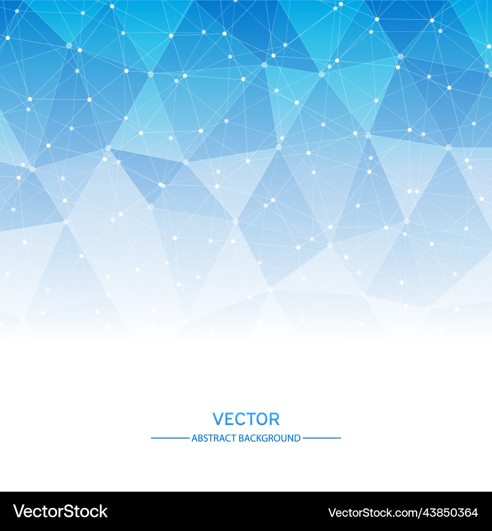 Abstract Network Connection vector image