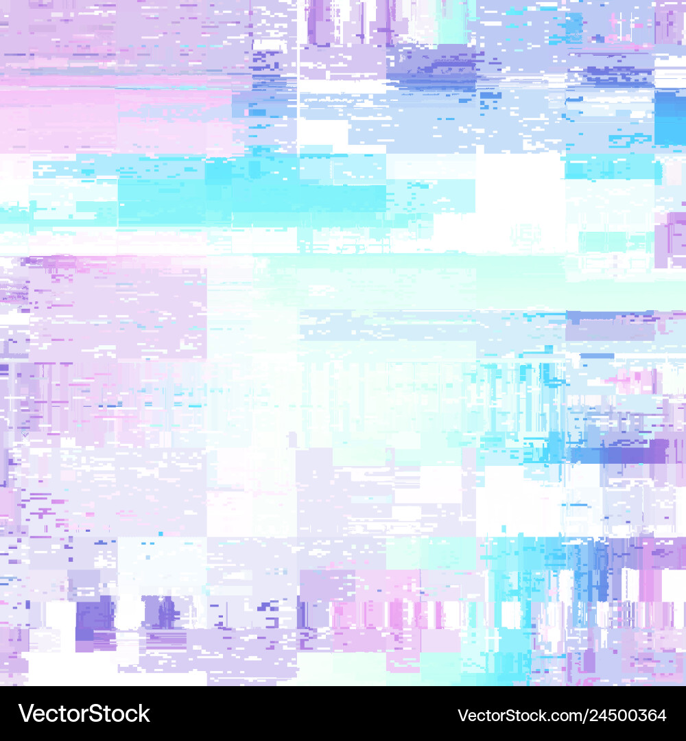 Image with imitation of grunge datamoshing Image with imitation of grunge datamoshing vector image