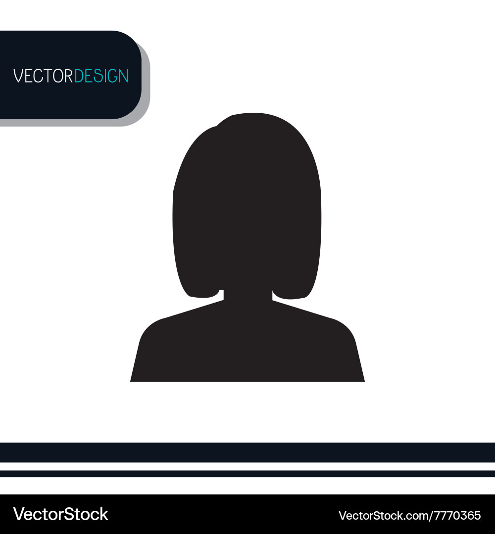 Avatar person design Royalty Free Vector Image
