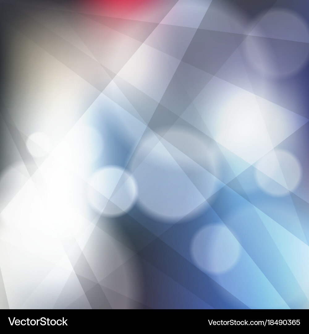 Blurred background with bokeh Vector Image