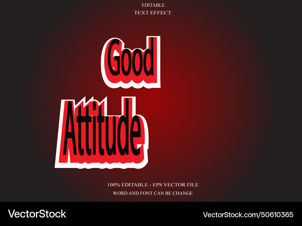 Editable text effect emboss style Editable text effect emboss style vector image