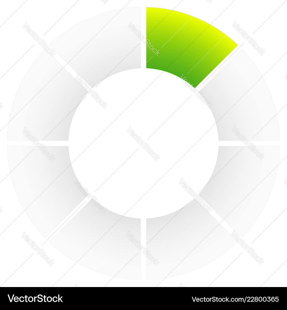 Preloader or buffer symbol segment circle Preloader or buffer symbol segment circle vector image