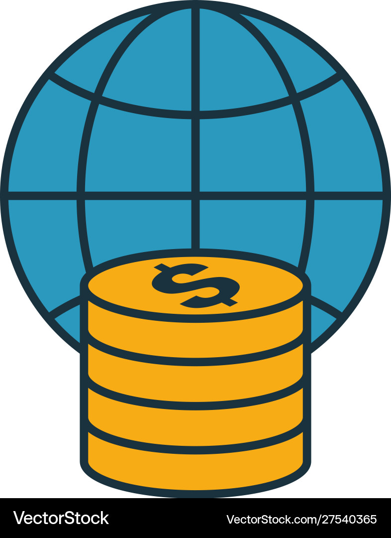 Tokenization icon set vier Elemente in verschiedenen vektorbild