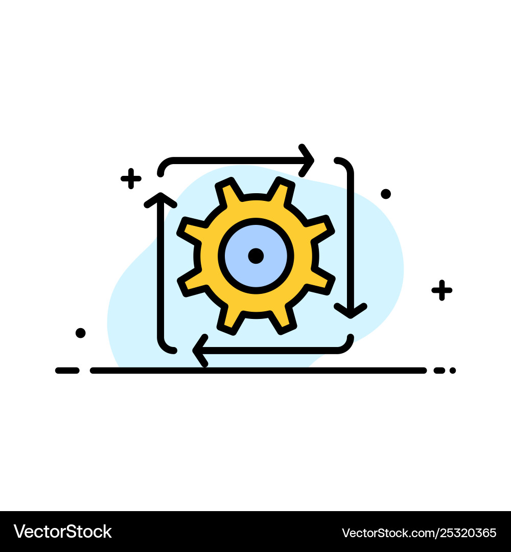 Workflow Automatisierungs-Entwicklungsablauf Workflow Automatisierungs-Entwicklungsablauf vektorbild