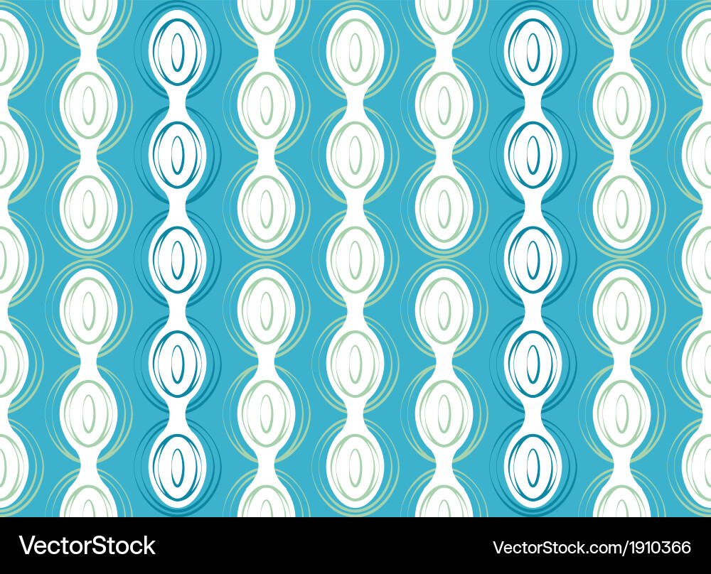 Abstract retro seamless blue background vector image