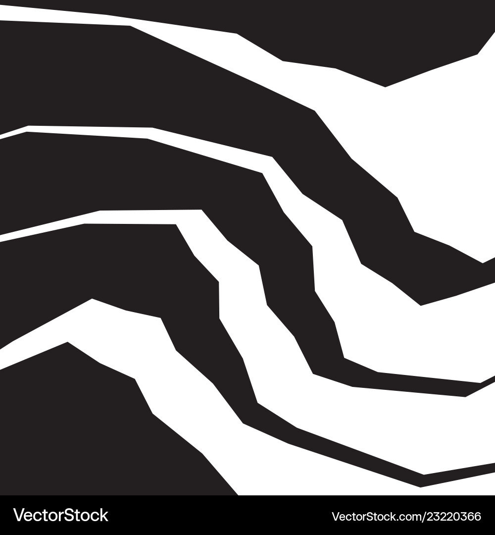 Geometric simple zigzag print wave pattern Vector Image