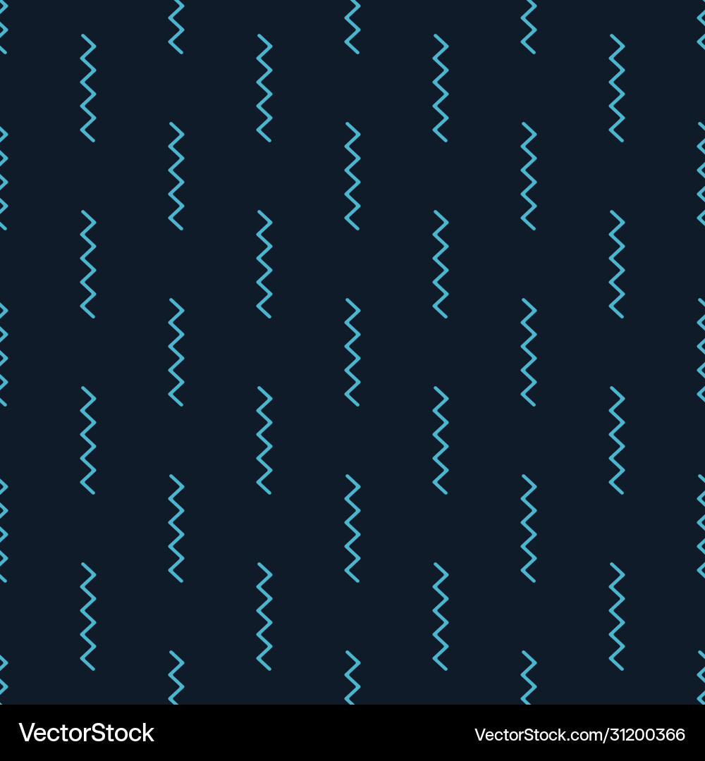 Zigzag wave seamless pattern background modern Zigzag wave seamless pattern background modern vector image